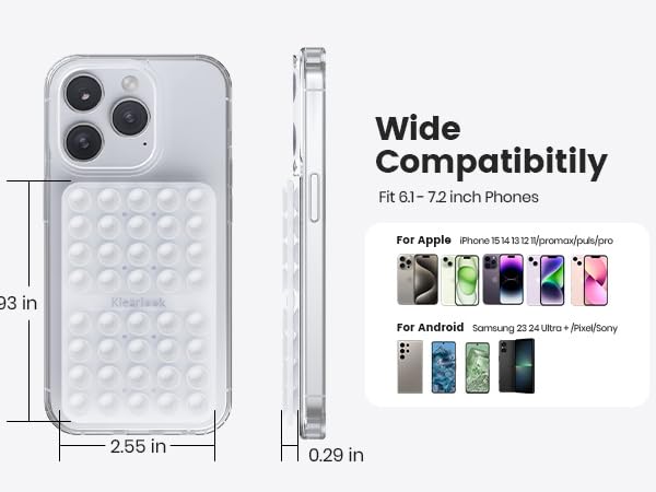 sticky phone case