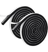 Foam Seal Tape 26 Feet Long, 1/2 Inch Wide X 1/8 Inch High Density Foam Strip Weather Stripping f...