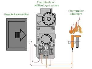 gas fireplace remotes