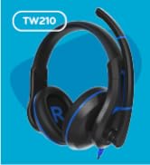 ThinkWrite Technologies / TWT Audio Duro, TW210 (2nd Gen) | Premium Over-Ear Headset with Noise R...