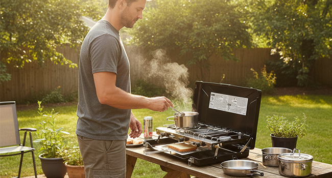 camping stove