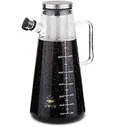 BTaT- Cold Brew Coffee Maker, Iced Coffee Maker, 2 Liter (2 Quart, 64 oz), Iced Tea Maker, Cold B...