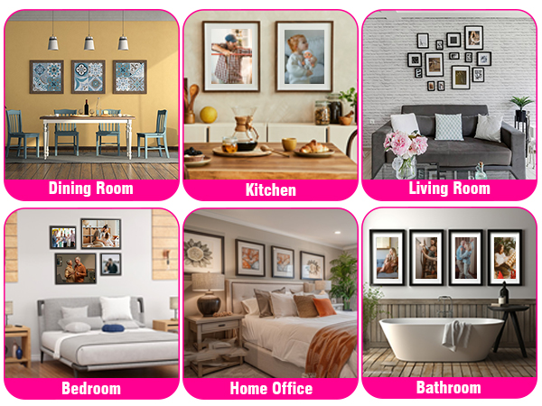 The picture hanging tool kit can be widely used in home, office, art gallery and other place.