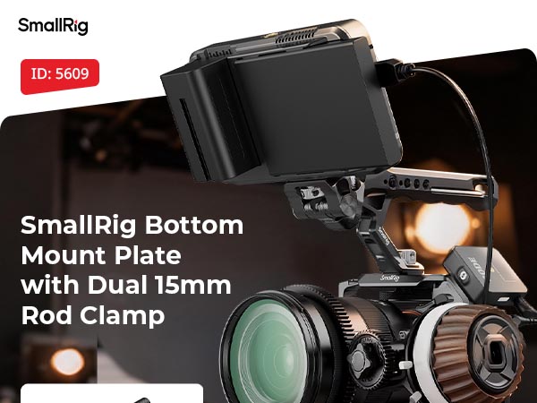 baseplate with 15mm rod 5609