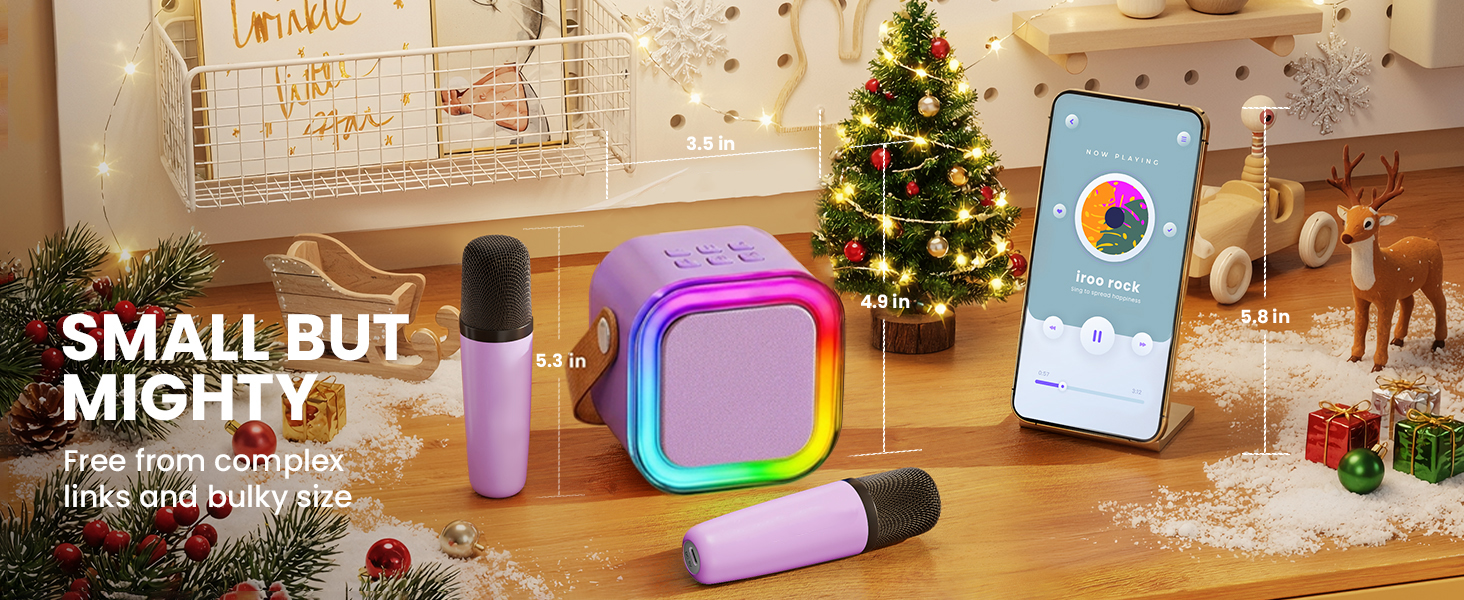 mini karaoke machine
