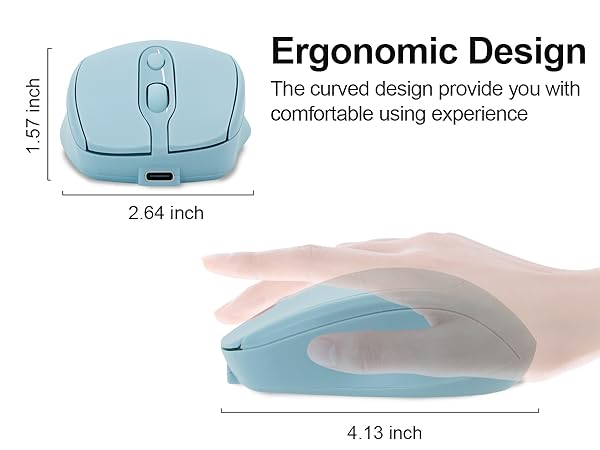 ergonomic mouse silent mouse pc mouse quiet mouse wireless optical mouse bluetooth mouse for tablet