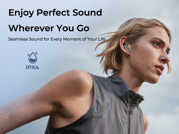 IPX4 Water Resistant