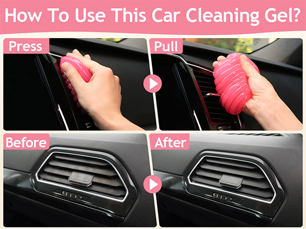 car cleaning gel