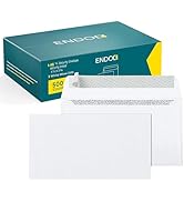 EnDoc #6 3/4 Security Envelopes Self-Seal - 500 Count - 6 1/2 x 3 5/8 Inch Privacy Tinted Windowl...