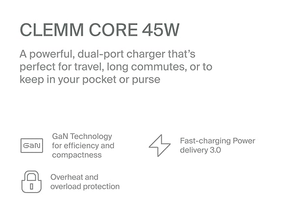 Clemm core 45w