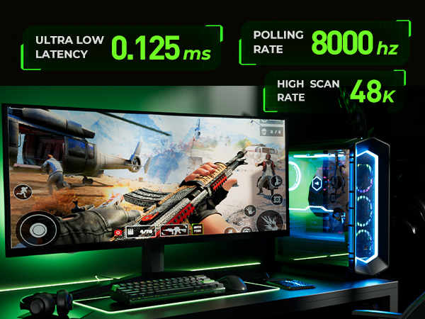 8000hz keyboard