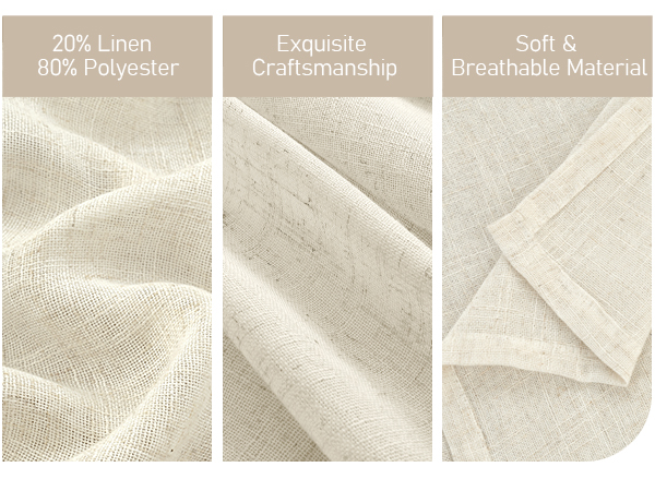 soft linen fabric