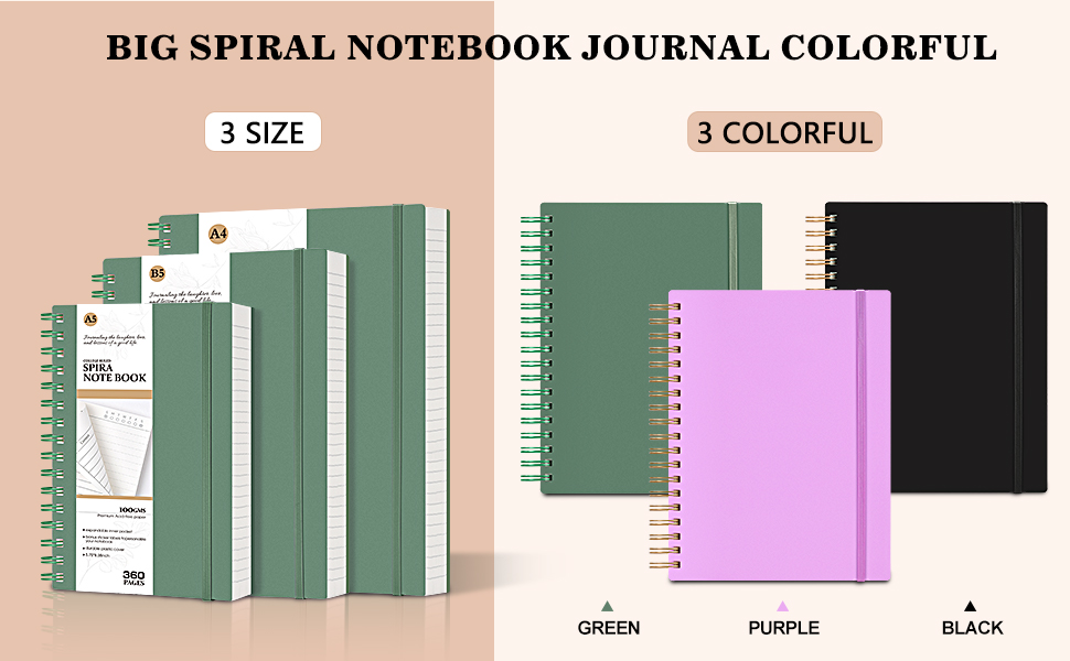 notebooks college ruled journaling notebooks