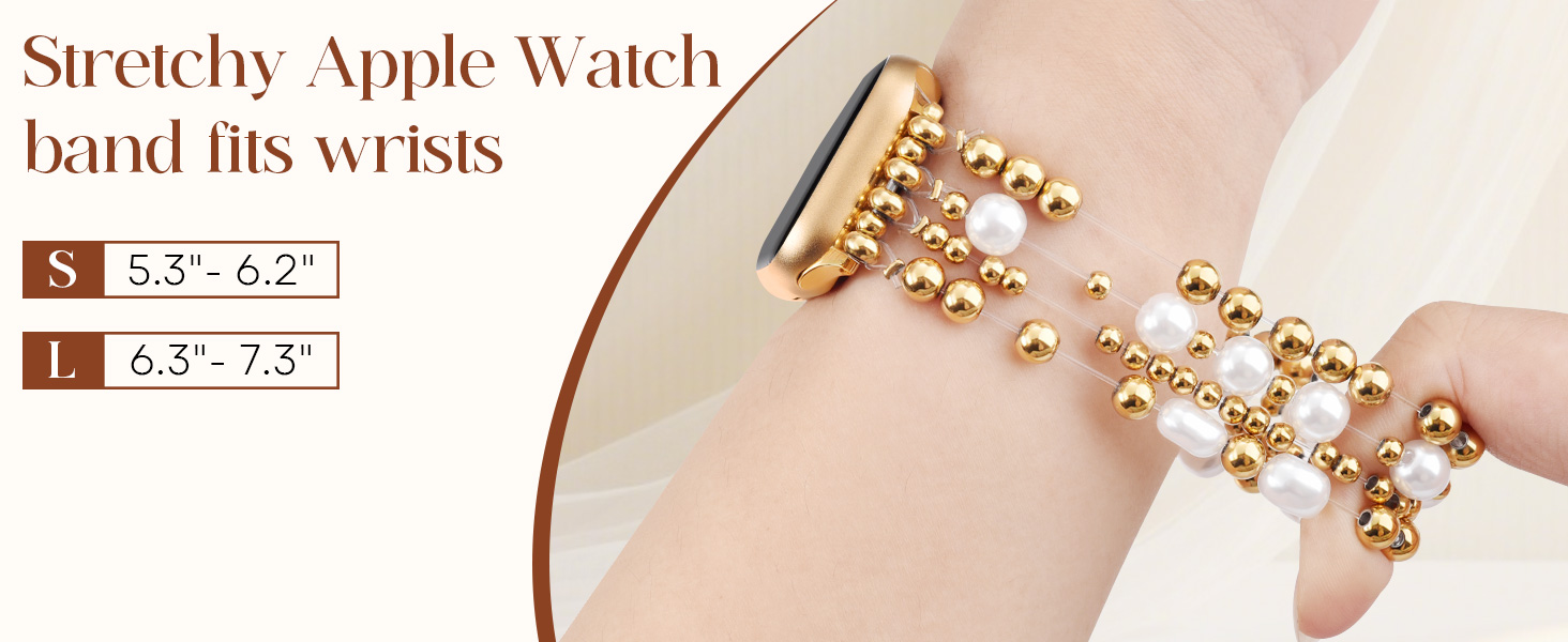 beaded apple watch bands for women