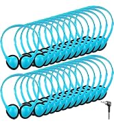 Konohan 30 Pack Headphones Bulk for Kids Classroom Headphones Student Headphones for School Class...