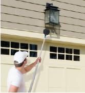 Unger Professional Universal Lightbulb Changing Kit with 11’ Telescopic Pole - 5 Versatile Attach...