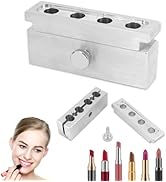 ZJchao Diy Lipstick Making Kit, Aluminum Alloy DIY lipstick Maker, Lip Balm Making Kit, Cosmetic ...