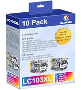 NEXTPAGE LC103 LC103XL Ink Cartridge Compatible Replacement for Brother LC103 XL LC103XL LC101 LC...