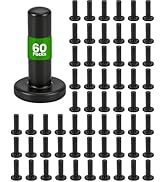 Landtouch 60 Pack Drip Irrigation Parts, Quick Connect 1/4" End Cap Fittings for Garden, Farm & G...