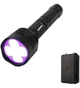 LUMENSHOOTER S5 UV Flashlight, Black Light with 5 LEDs (385NM) | Rockhounding, Pet Urine Detectin...