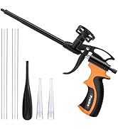 Spray Foam Gun, Preciva Pu Expanding Foaming Gun Upgrade Caulking Gun Professional Insulation Sui...