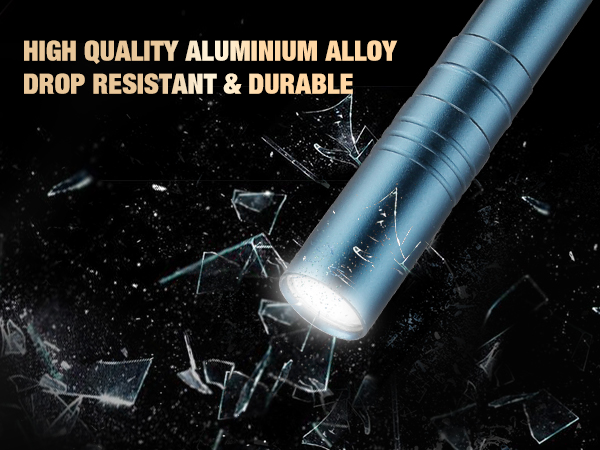 WORKPRO 4PK 2AAA Aluminium Pen Light Set