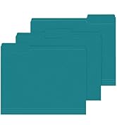 File Folder, PANDRI 120 Pack File Folder, 1/3 Cut Tab, Letter Size, Filing Folder for Office Scho...