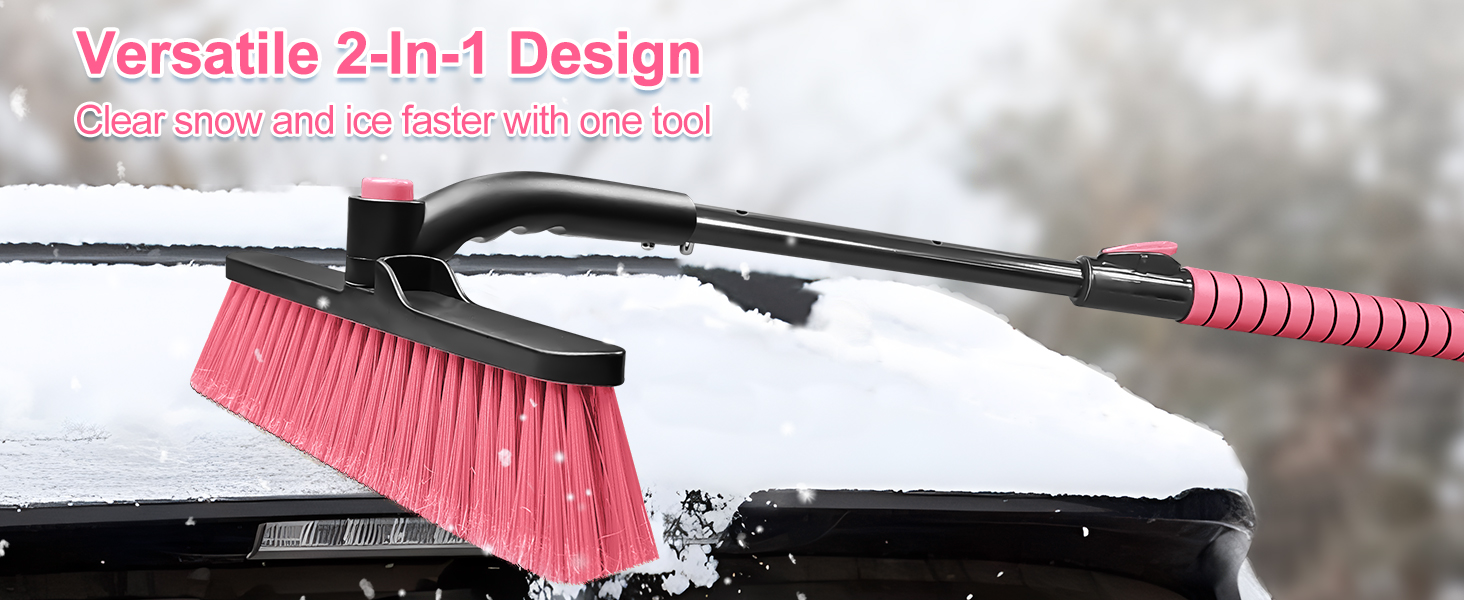snow brush ice scraper