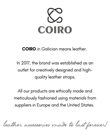 Coiro Brand Story Leather Accessories Made in Europe United States