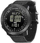 AVTREK Mens Outdoor Sport Tactical Survival Watches Hiking Digital Wrist Watch Waterproof Swimmin...