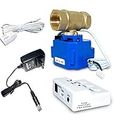 E-SDS Water Leak Detector with Shutoff Valve,Sensors and Sounds Alarm,Automatic Water Leak Shut O...