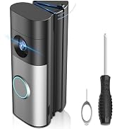 R/ing Doorbell Angle Mount Adjustable 35 to 55 Degree for Ring Battery Doorbell/Plus/Pro(Newest M...