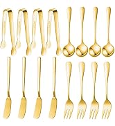 Mlurcu Cheese Butter Spreader Knife Set Charcuterie Accessories 16 Pieces Charcuterie Board Utens...