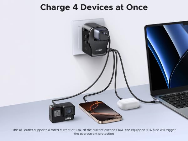 Charge 4 devices at once