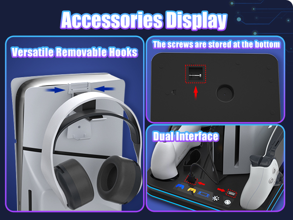 PS5 headset holder