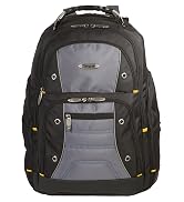 Targus Drifter II Laptop Backpack, Black/Gray – Backpack for Men for Business and Travel, Durable...