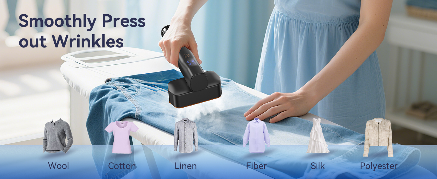 Smoothly Press out Wrinkles