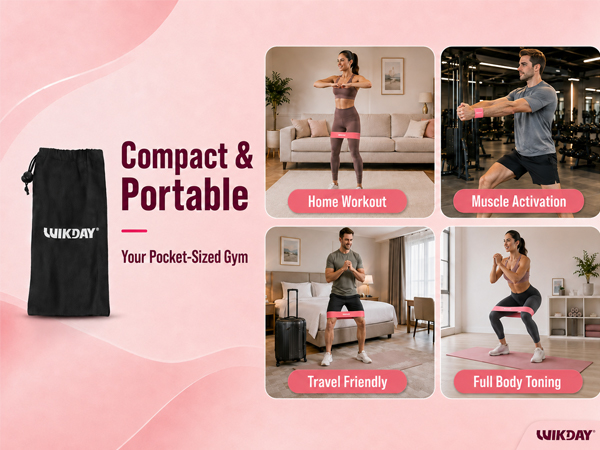 exercise bands resistance bands set