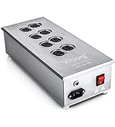 Viborg VM80 AC Power Filter - Amp HiFi Power Surge Protector - US Power Conditioner - 8 Ways Powe...