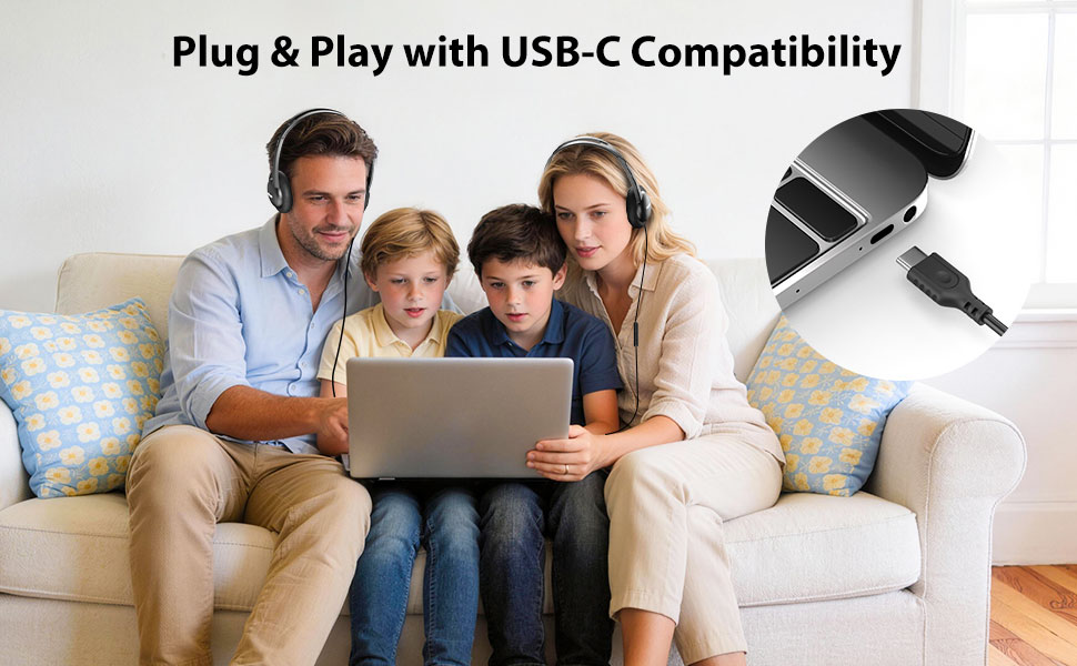USB C Headphones