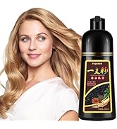 Yocisku Blonde Brown Hair Dye Shampoo 3 in 1, Natural Hair Color Shampoo for 100% Gray Coverage, ...