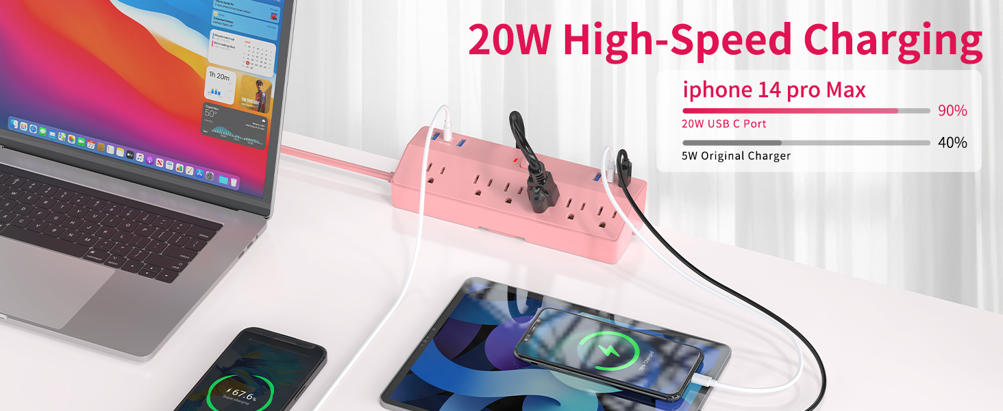 desk clamp power strip