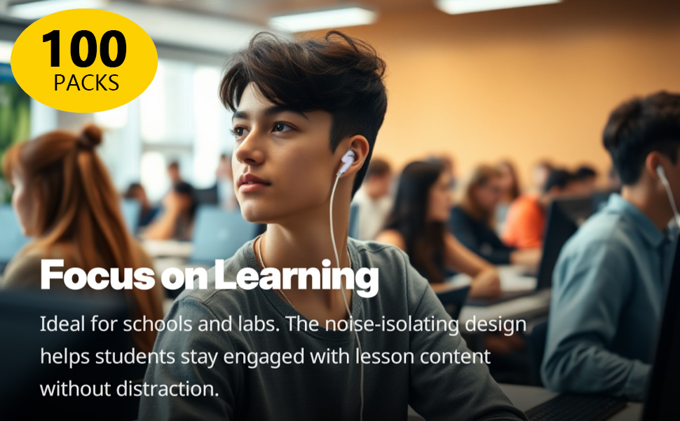 Headphones bulk, bulk earbuds for classroom, student earbuds, wholesale headphones