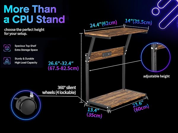 computer stand for floor