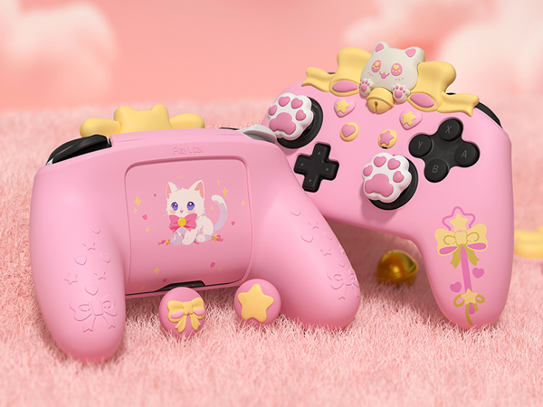 Kawaii Anti-Slip Controller Skin Grip Protector for Xbox Core Wireless Controller with Thumb Grips