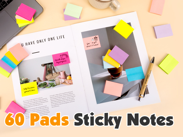 sticky notes