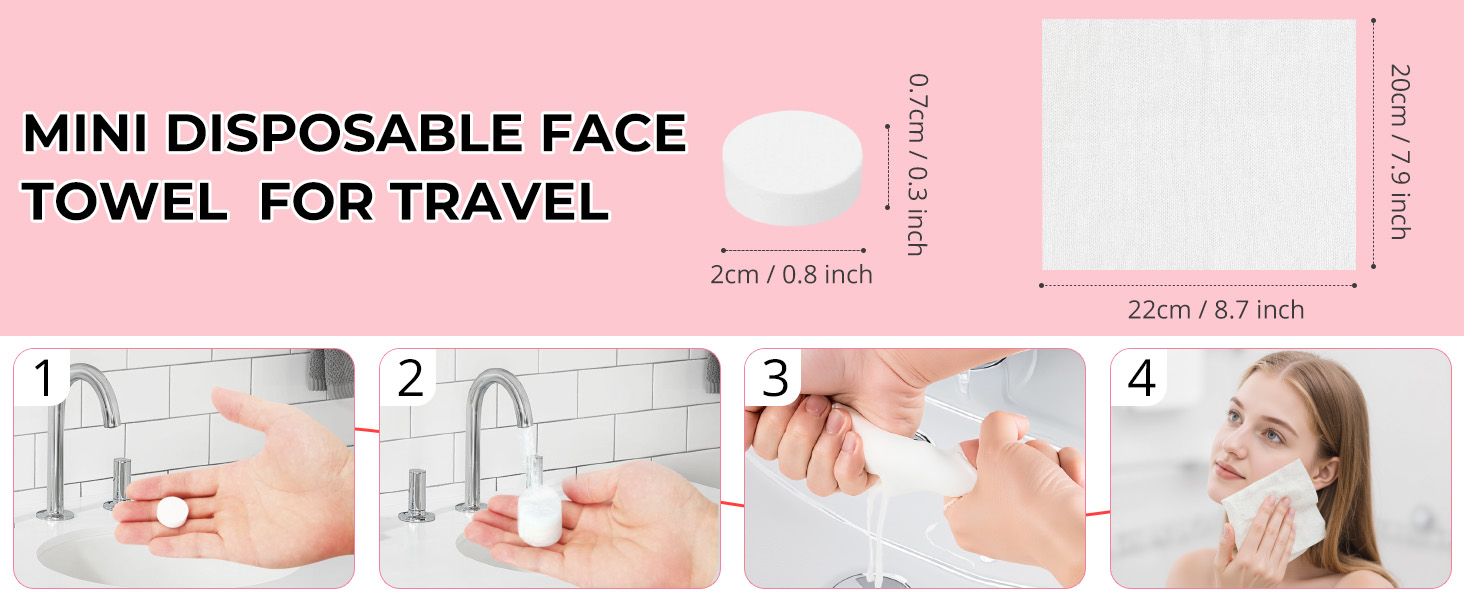 compressed face towels for travel outdoor