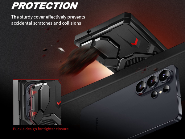 Built-in Camera Lens Cover Protection