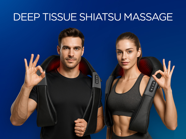 shiatsu neck and back massager