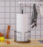 Homode Paper Towel Holder Stand, Countertop Paper Towel Holder with Weighted Base, Farmhouse Stan...